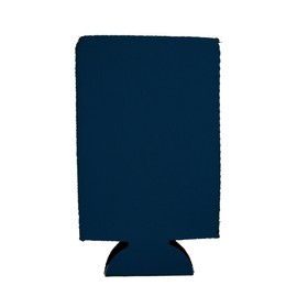 Blank Neoprene 16 oz. Can Coolie (2 Pack, Navy Blue)