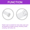 DMiotech 1/4" Shock Cord 30M White Bungee Cord for Tent