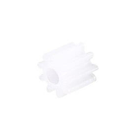 DMiotech 20pcs 9 Teeth Plastic Gear Model 092A Reducer Plastic Worm Gear for DIY Craft Subjects