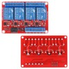 AOICRIE 4pcs 4 Channel DC 5V Relay Module with Optocoupler