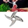 Aqxreight Size 32 Stainless Steel Meat Grinder Cutter Blade for