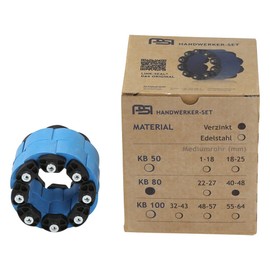 PSI LINK-SEAL® ring spacer seal; link chain seal inside diameterstring 100 mm, tubing outside diameter 55-64 mm.