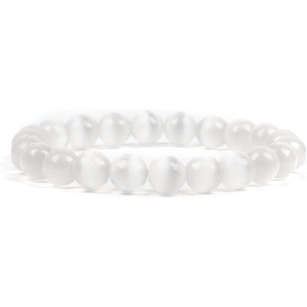 EPSAA Gemstone Beaded Bracelets For Women and Men Small, Medium,