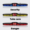Car Parktronic Parking Built-in Plane Sensors Rear Reversing Backup System