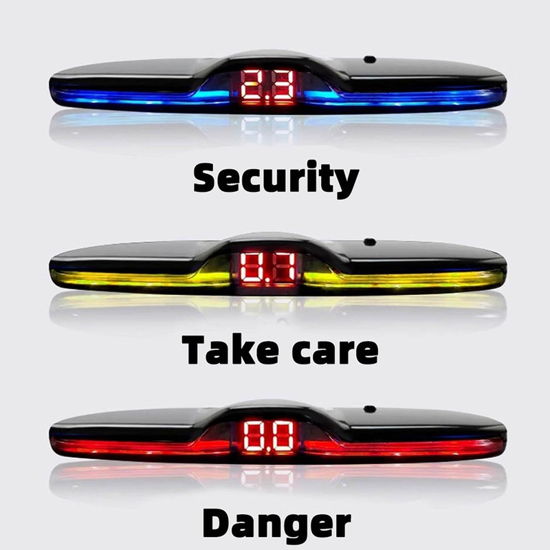 Car Parktronic Parking Built-in Plane Sensors Rear Reversing Backup System