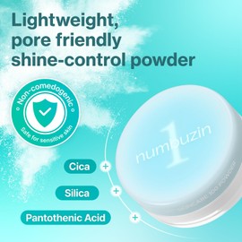 numbuzin Polvo Facial Fijador No.1 Blur Powder Control de Brillo Acabado Mate 7 g