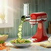 Stainless Steel Slicer Shredder Attachment for KitchenAid Stand Mixer,Includes Cheese
