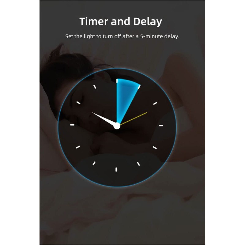 QIACHIP Wi-Fi Smart 2.4G Remote Control Light Socket E26 E27