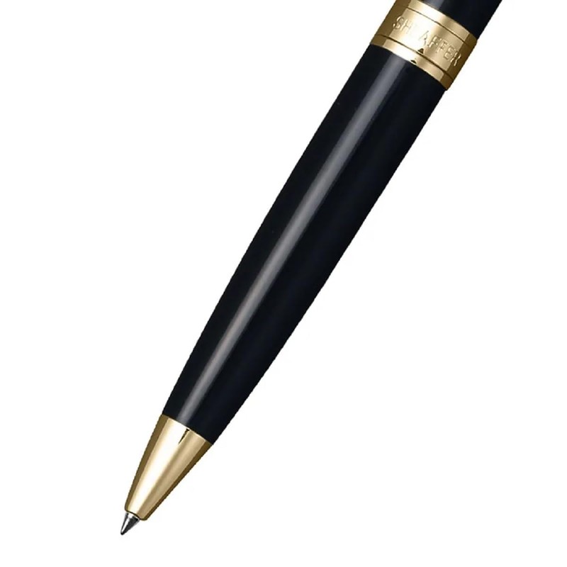 Sheaffer 300 Black with Gold Trim Ballpoint (9325-2)