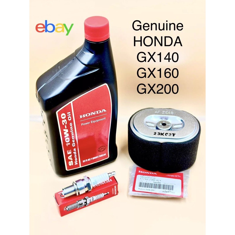 Honda Genuine OEM Honda Engine Maintenance Kit GX160 GX200 Air