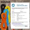 SEAMUS Static Rope 11mm UIAA Rappelling Rope 15M (50ft) Static