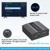 XPTSFDU HDMI ARC Audio Extractor 4K60Hz HDMI ARC Adapter with
