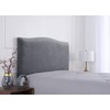 WINS Bed Headboard Cover Bed Headboard Covers Stretch Velvet Headboard