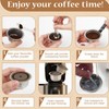 Reusable Coffee Pods Kit, 80ml Stainless Steel Coffee Capsule with