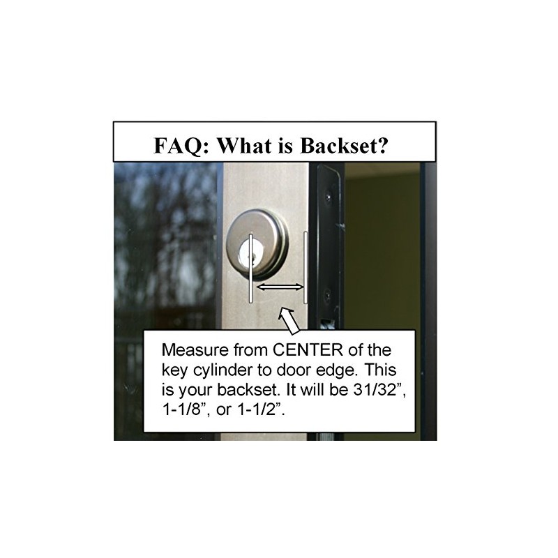 Pacific Doorware AR Rite Style Door Lock Mortise Deadbolt &