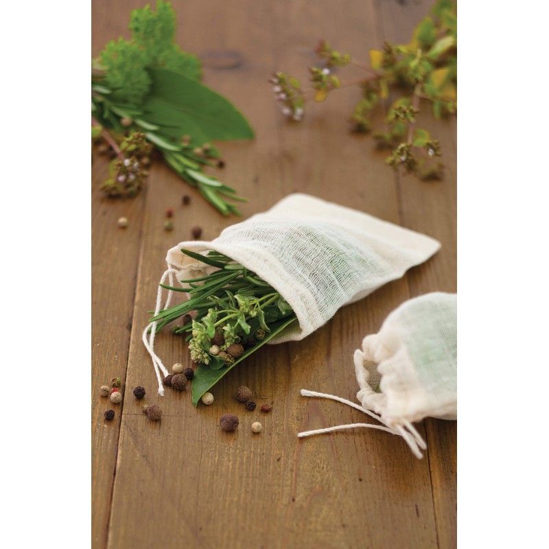KitchenCraft Home Made Spice Cooking, Pack of 4 Reusable Bouquet