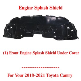 US AUTO PARTS PLUS New Front Engine Splash Shield Under Cover Direct Replacement for Toyota Camry 2018-2022 5144106290 TO1228234