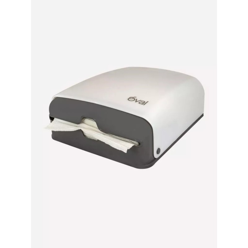 Oval Despachador De Toalla Interdoblada Oval® DV047 Blanco