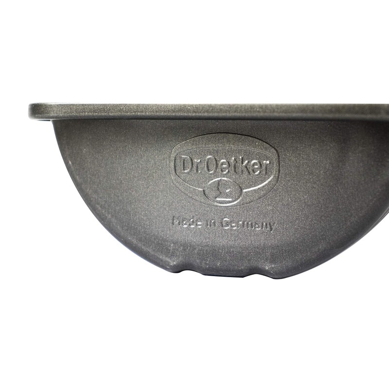 Dr. Oetker Tradition 30 cm Non-Stick Bakeware Wavy Log, Black