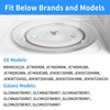 9.6" Microwave Plate Replacement Microwave Glass Turntable Plate for LG,