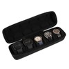 URCHUZE 5 Slots Watch Case for Men,Watch Travel Case,Hard portable