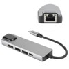 5 in 1 TypeC Hub to Hdmi Adapter 4K TypeC