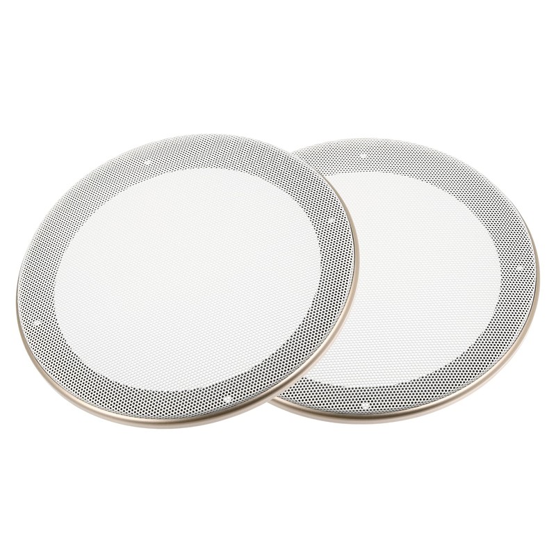 X AUTOHAUX 2 Pcs 6.5" Car Speaker Cover Mesh Subwoofer