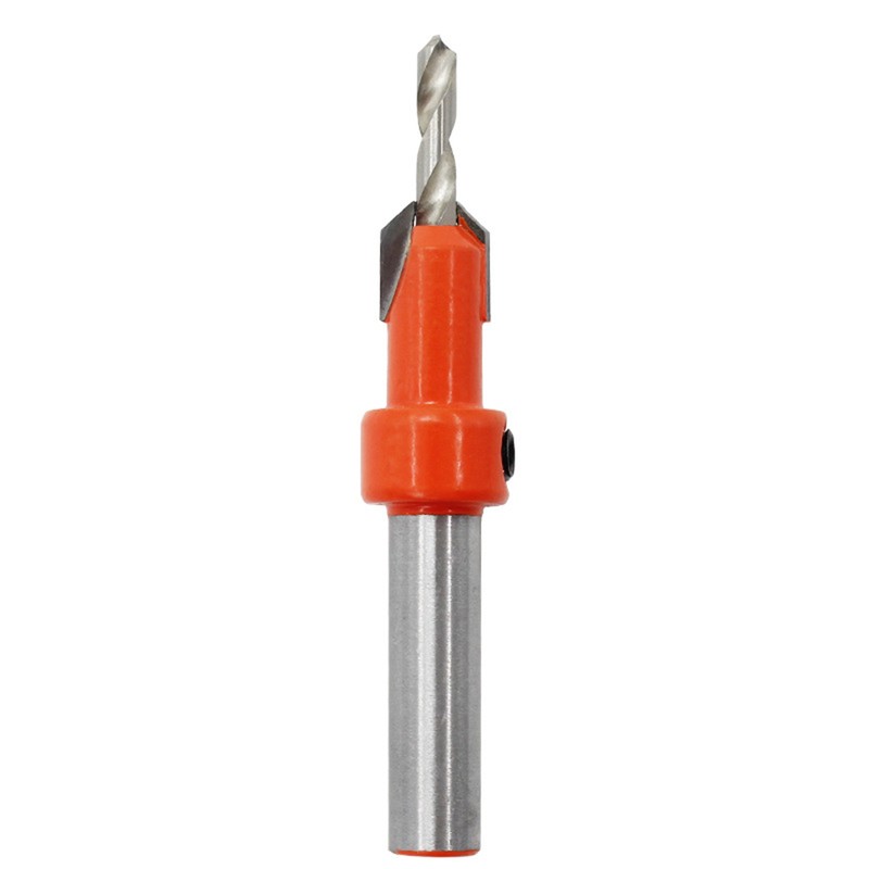 5pcs Countersink Drill Bit Woodworking Screws Chamfering Wood Hole Drills