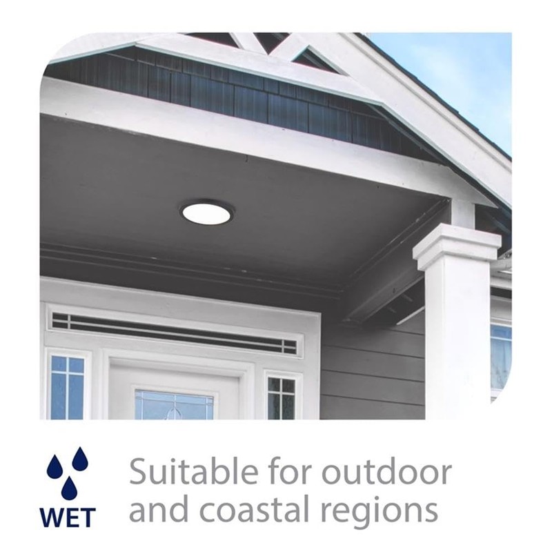 WAC Lighting, Round 7in LED Energy Star Flush Mount 3000K