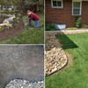 Landscape Edging 33ft,No Dig Garden Borders Edging [Extra Tall 4IN