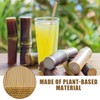 HANSGO 60PCS Sugarcane Straws, 7.8 Inch Drinking Straws Bulk Sturdy