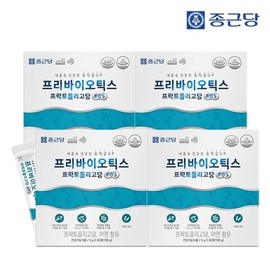 Chong Kun Dang Prebiotics Fructooligosaccharide FOS (5g / 종근당 프리바이오틱스 프락토올리고당 FOS (5gX30포) 4박스(총4개월분)