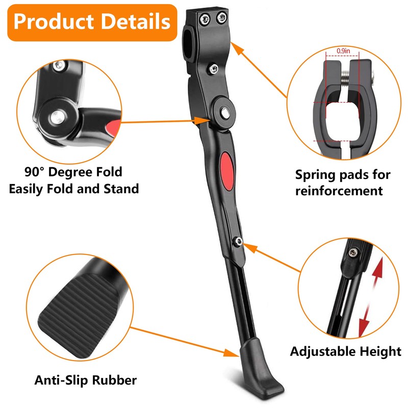 laeeyin Bicycle stand, 24-28 inches, height-adjustable bicycle stand, suitable for