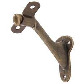 Hardware Essentials 852871 Utility Handrail Brackets Antique Brass