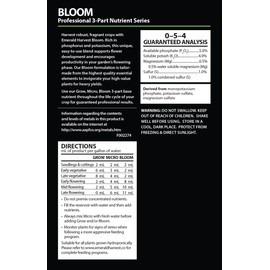 Emerald Harvest 723887 Liquid Fertilizer, 9.46 L, Natural