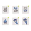 12 Refills High Capacity Eco Friendly Waste Bin Compatible with