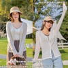 ENJHIKE Women's Thin Cardigan, Outerwear, UV Protection, Summer Cardigan, Open