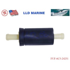 LLD_TK For Yamaha F70 F75 F90 F115 In Line Fuel Filter Strainer 6C5-24251-00-0