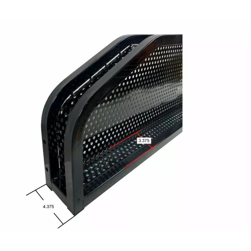 Huskey Heavy Duty Golf Cart Front Clay Basket Cargo Rack