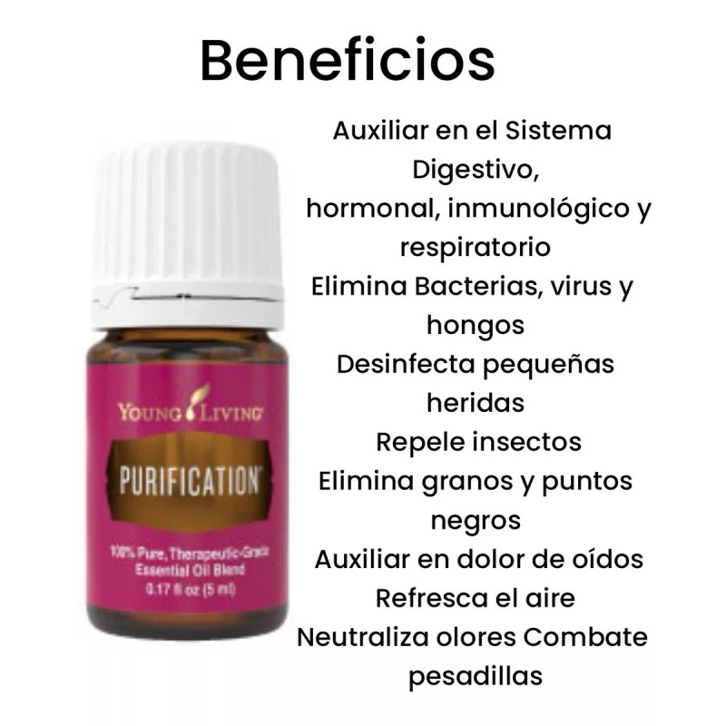 Young Living Aceite Esencial Purificación 5ml. Young Living, Aromaterapia
