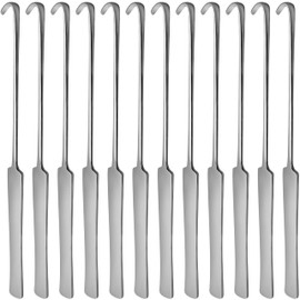 Veterinary Spay Snook Hook, 8 inches, Stainless Steel (12 pcs.)