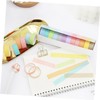 TEHAUX Set de 12 Rollos de Cinta Washi de 15