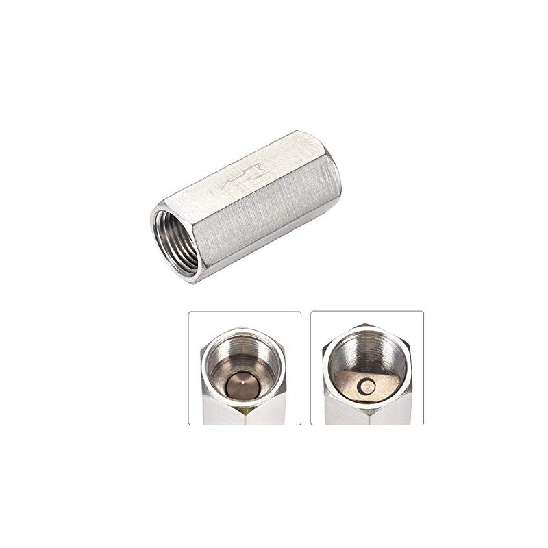 sourcing map Disposable Air Check Valve G 3/8 Inch BSP