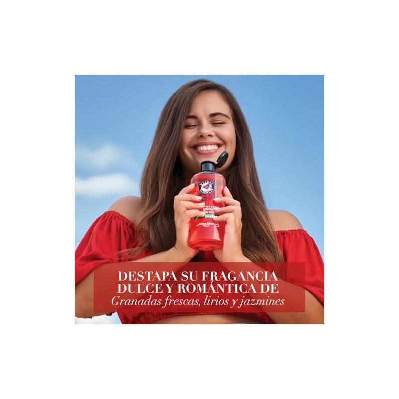 Herbal Essences Shampoo Granada y Proteína Vegana 600 ml