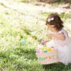 Auejacky Pack of 24 Colourful Easter Eggs for Hanging, Easter