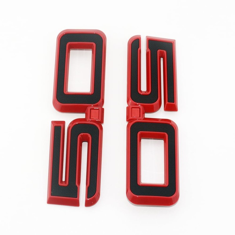 2Pc 2024-2025 5.0 Liter Emblem Driver & Passenger Side Badge