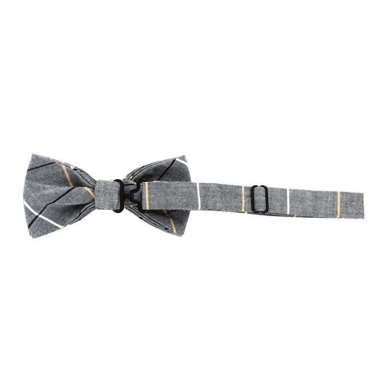 axy Mens Bow Tie with Pocket Square Set for Suit