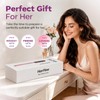 HarrFlow Airflow Curling Iron, Straightener & Flat Iron Combo, Red