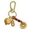 Feng Shui Chinese Zodiac Keychain - Mini Wealth Pot with