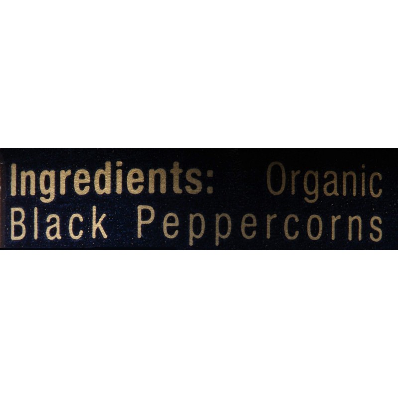 Drogheria & Alimentari Organic Black Pepper Corns Mill, 1.59 Oz